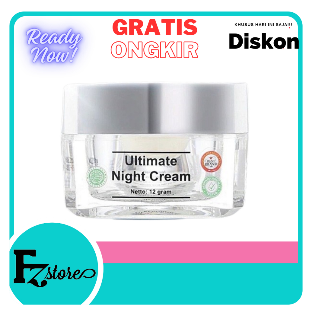 ULTIMATE NIGHT CREAM - KRIM FLEK - CREAM MALAM - CREAM ULTIMATE MS GLOW