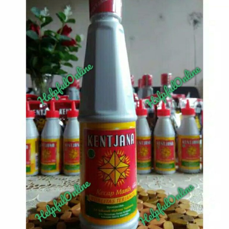 

PRODUK HSMYA Kecap Manis Kentjana kecap kencana 22ml asli Kebumen 9BR