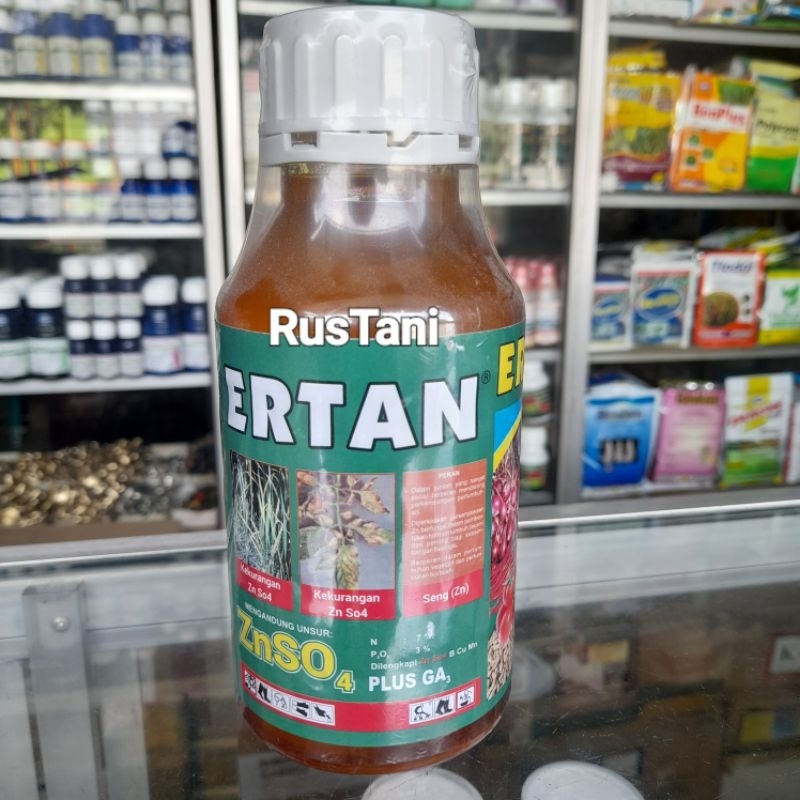 PUPUK ZnSO4 500ml kandungan N 7% P 3% Plus GA³