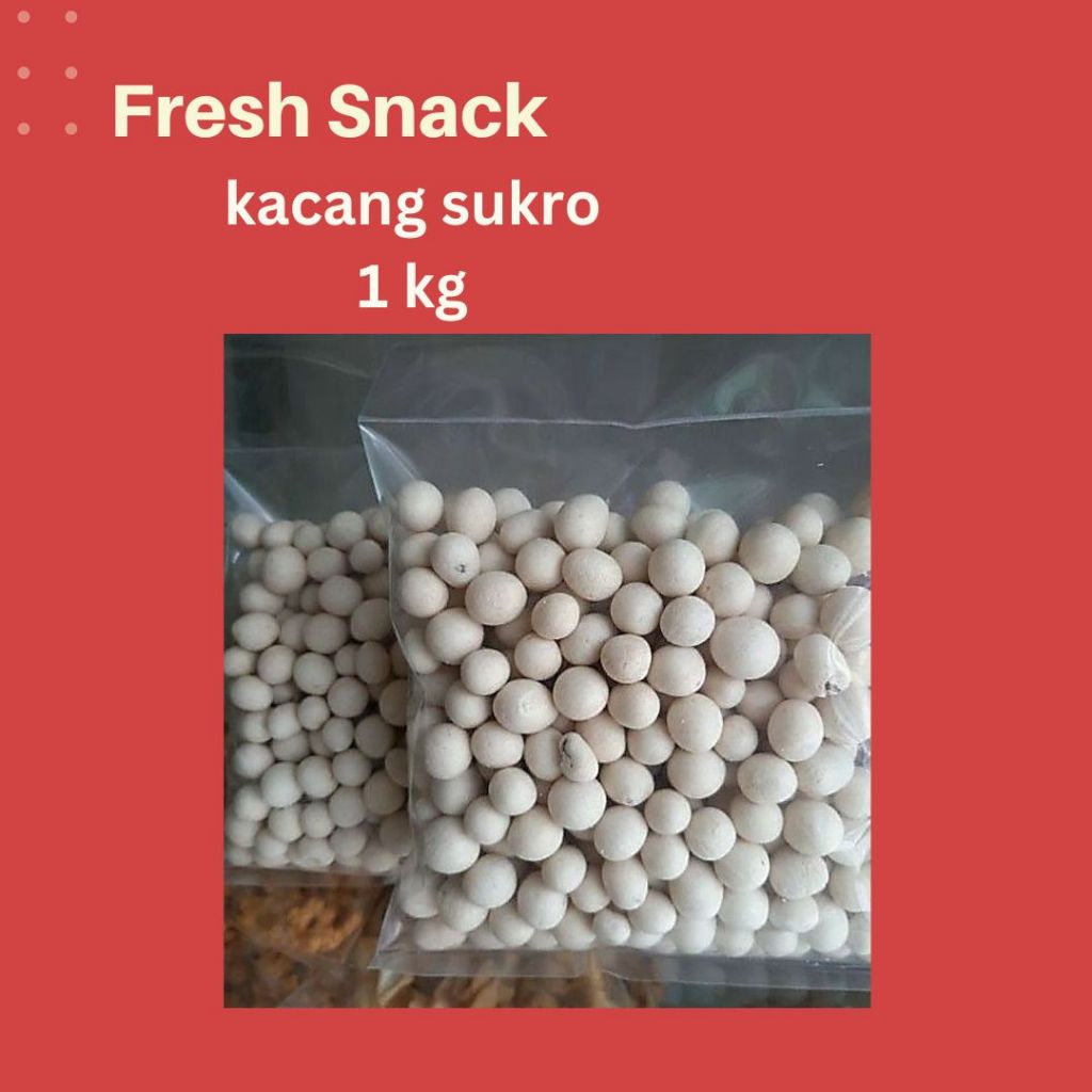 

(1kg) KACANG SUKRO ATOM GURIH | CEMILAN KILOAN