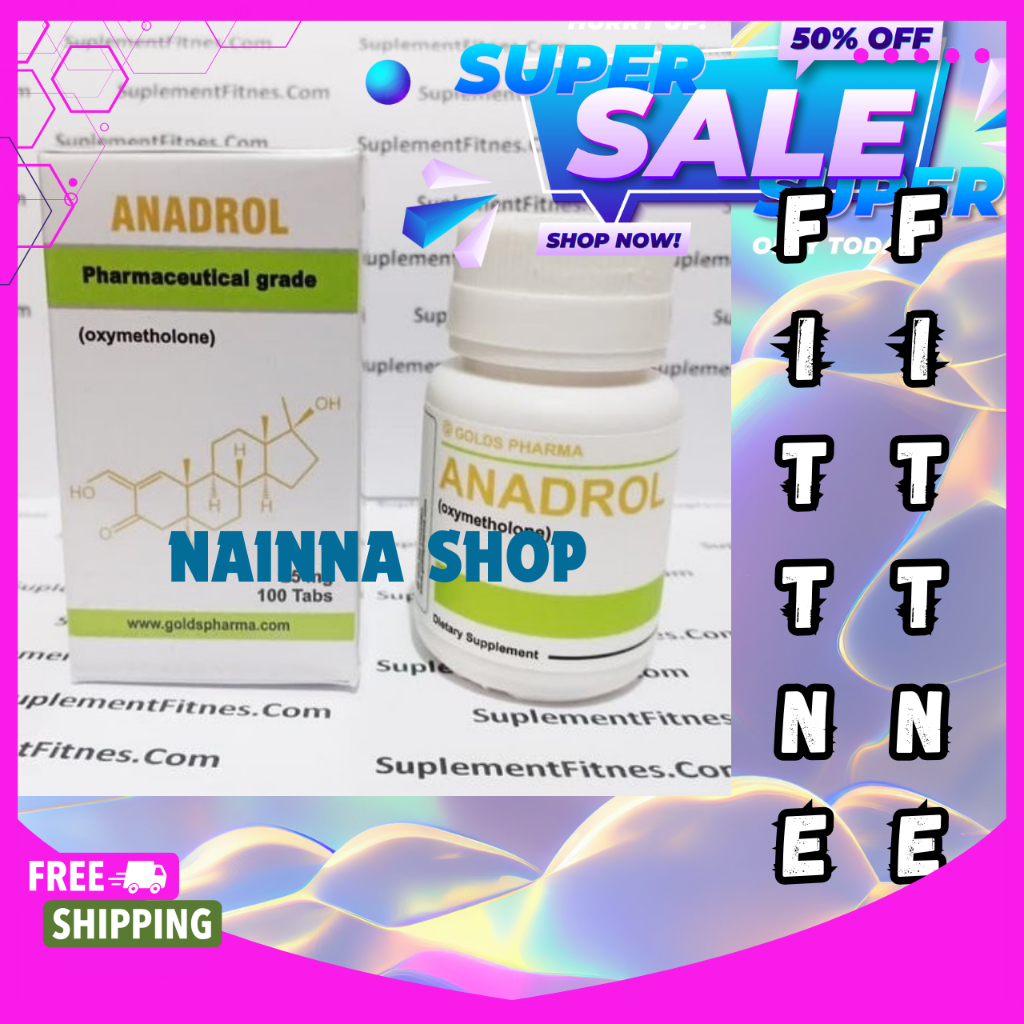 

PAKU EMAS ANA-DROL 25MG 100TABS GOLDS PHARMA