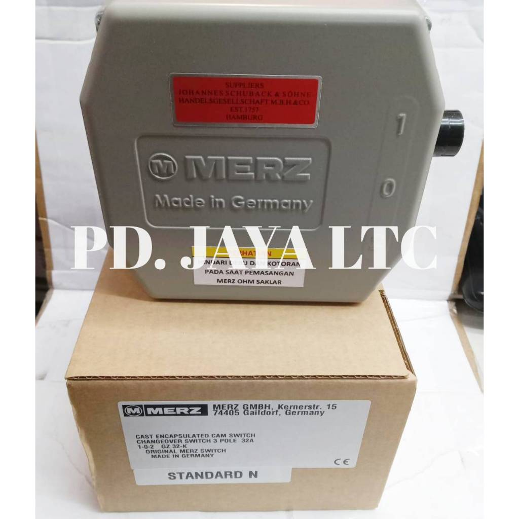Merz Change Over Switch - OHM Saklar - COS MERZ GZ 3P 32A