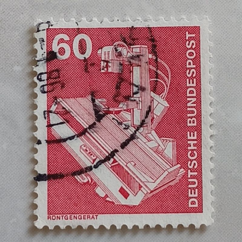 

(AE) Perangko Jerman, Republik Federal 1978 Industry and Technology Definitives 1975-1982 - X-ray Apparatus 60 pfennig Used