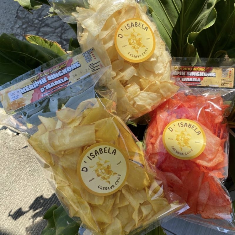 

D Isabela keripik singkong original 200 gr