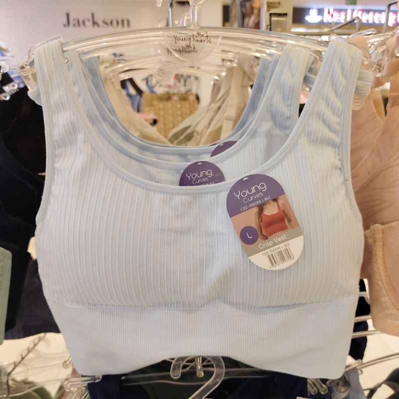 Young curves Bra sport panjang kebawah full cup(C02-100194)