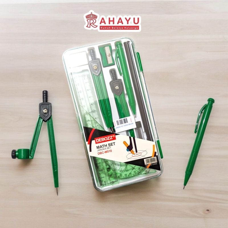 

Peralatan Sekolah Jangka Paket Lengkap (Math set)