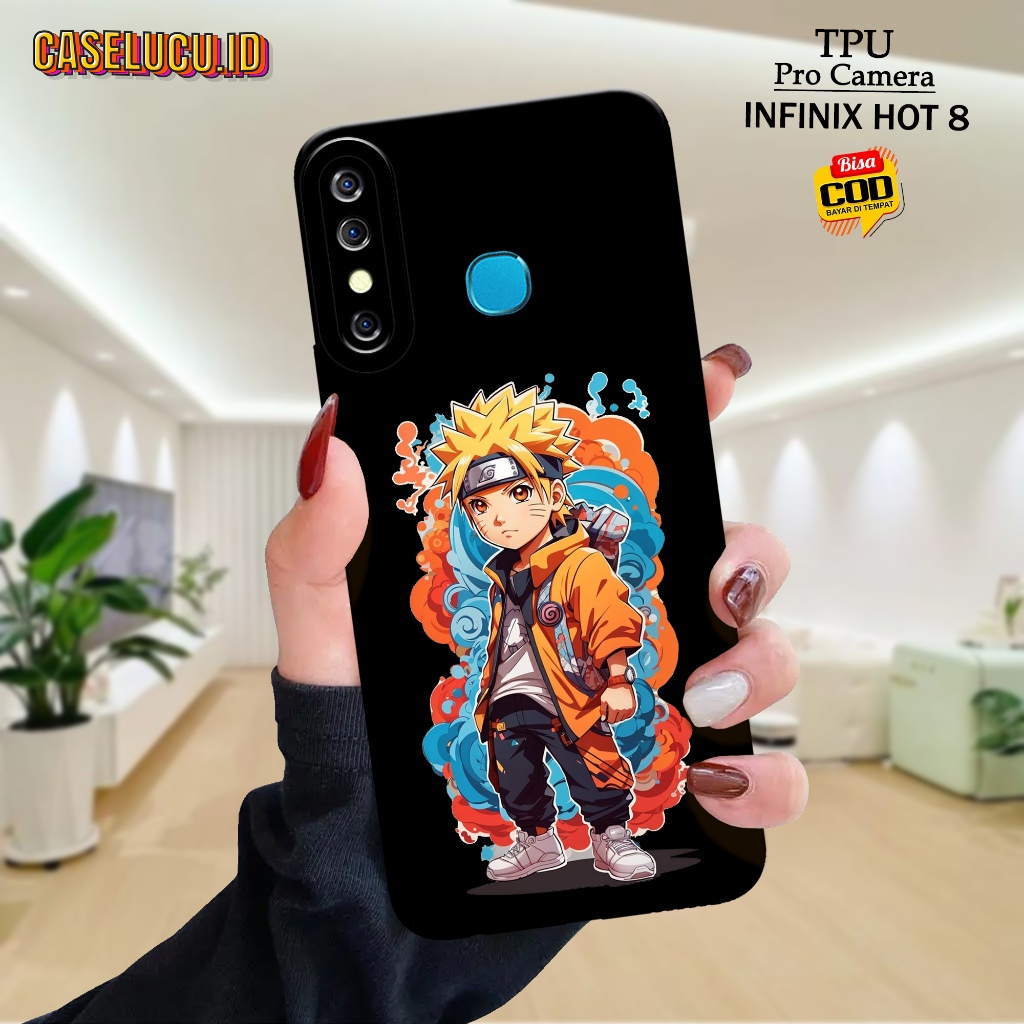 Casing Hp Infinix Hot 8 Terbaru Fashion Case Anime Case Hp Infinix Hot 8 Soft Case Hp Infinix Hot 8 