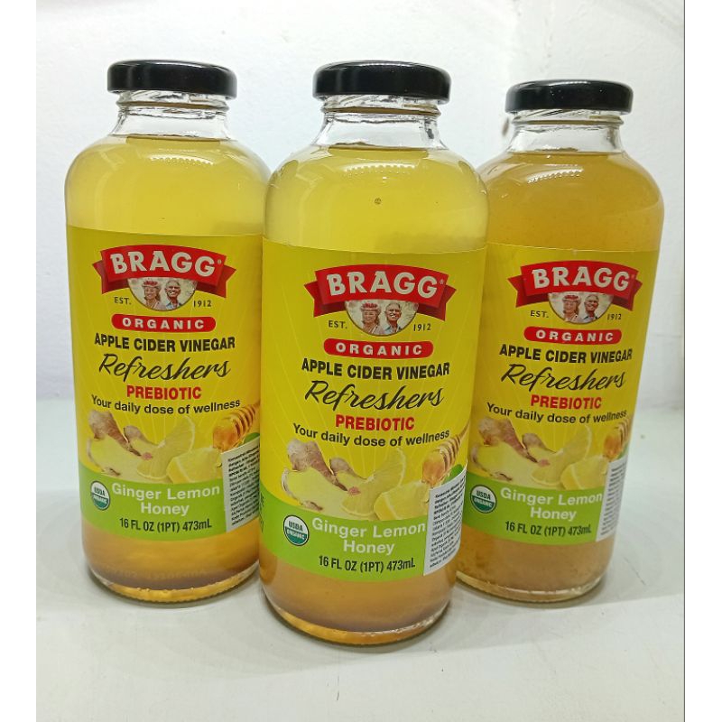 

bragg apple cider vinegar ginger lemon honey