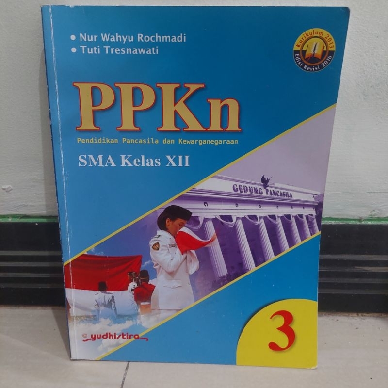 

[BEKAS] Buku Paket PPKn KELAS 12 (KURIKULUM K13)