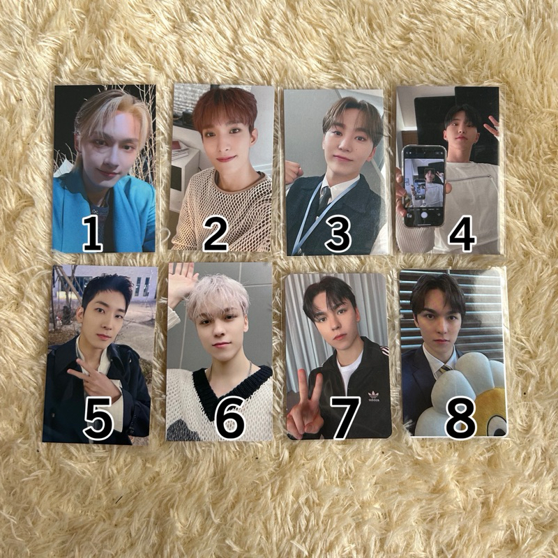 [Ready Stock] - SEVENTEEN PHOTOCARD BENEFIT LD UMS WONWOO DK JUN SEUNGKWAN HOSHI VERNON