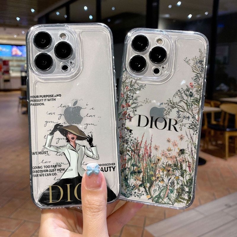 Softcase Transparan / Bening Motif / Case Clear Motif Oppo Vivo Iphone