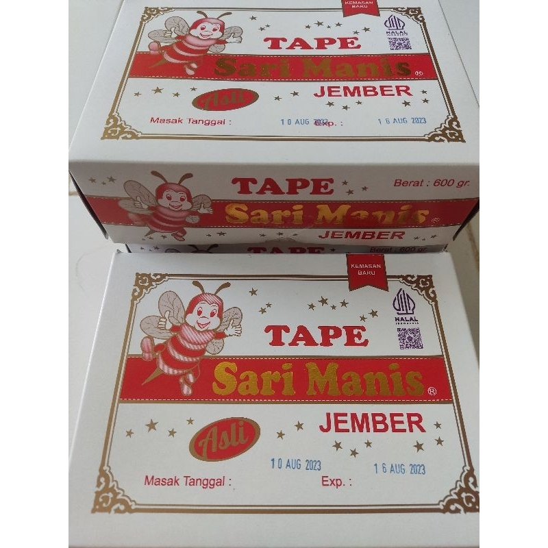 

Tape Sari Manis Asli Jember 600gr