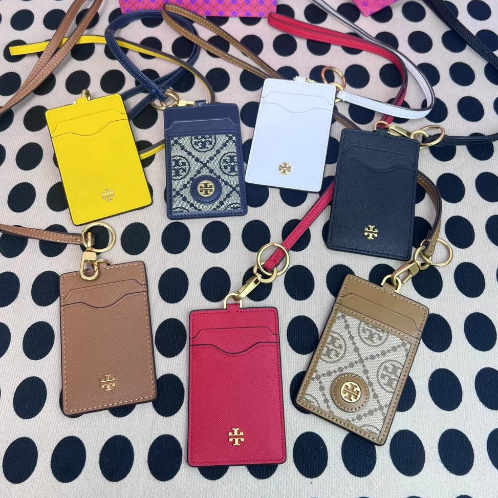 

KODE A78K TORY BURCH New 1 Original Work Card Holder Lanyard