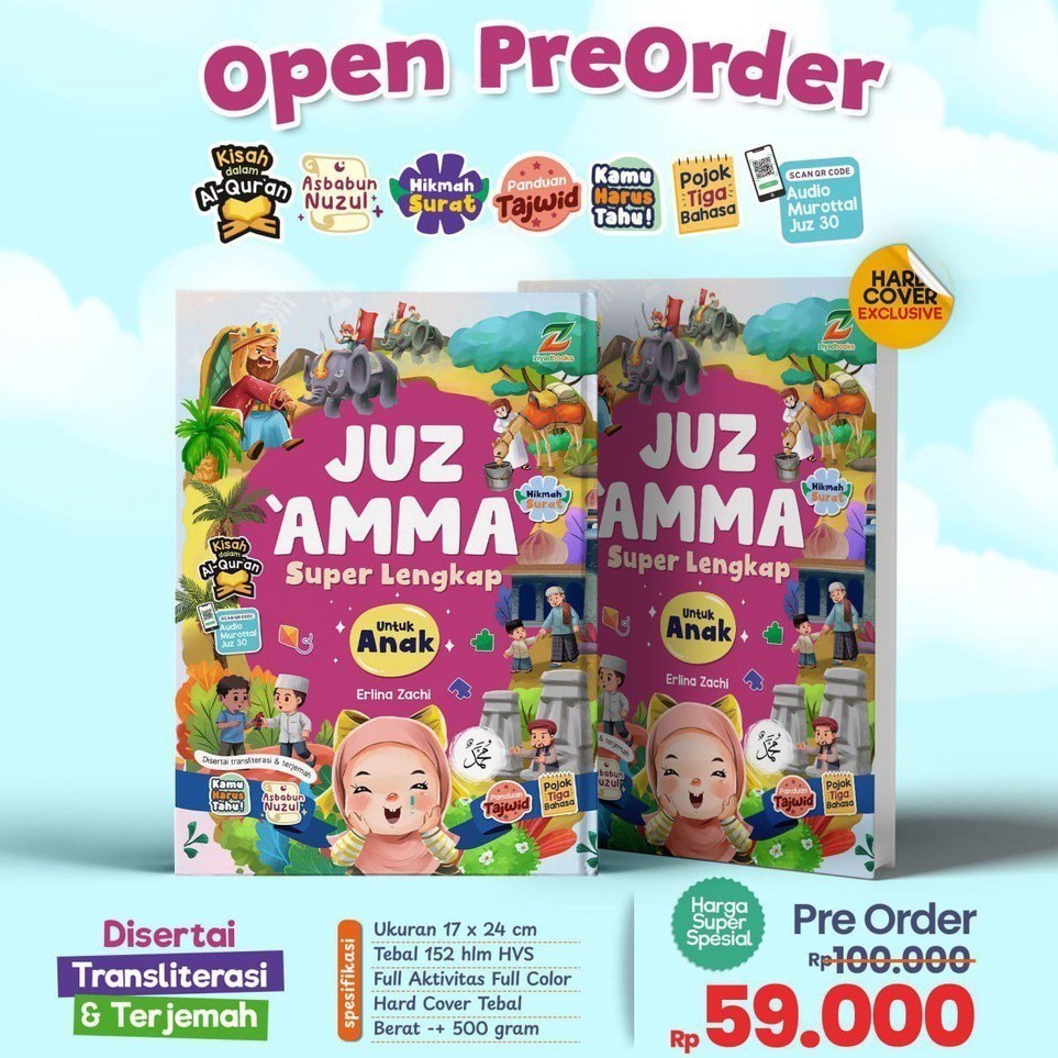 

KODE Q2P Juz Amma Superlengkap untuk Anak hardcover ziyadbooks