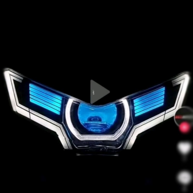 1 sett headlamp custom NMAX new/old  biled AES turbo SE