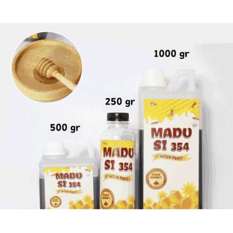 

MADU ASLI 100% HITAM PAHIT 354