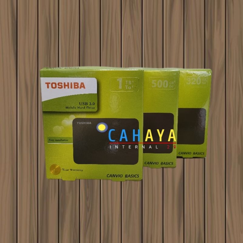 HARDISK EXSTERNAL TOSHIBA CANVIO BASIC 1TB,TRANSFER/SIMPAN DATA CEPAT & AMAN SUPORT USB 3.0 LAPTOP,N