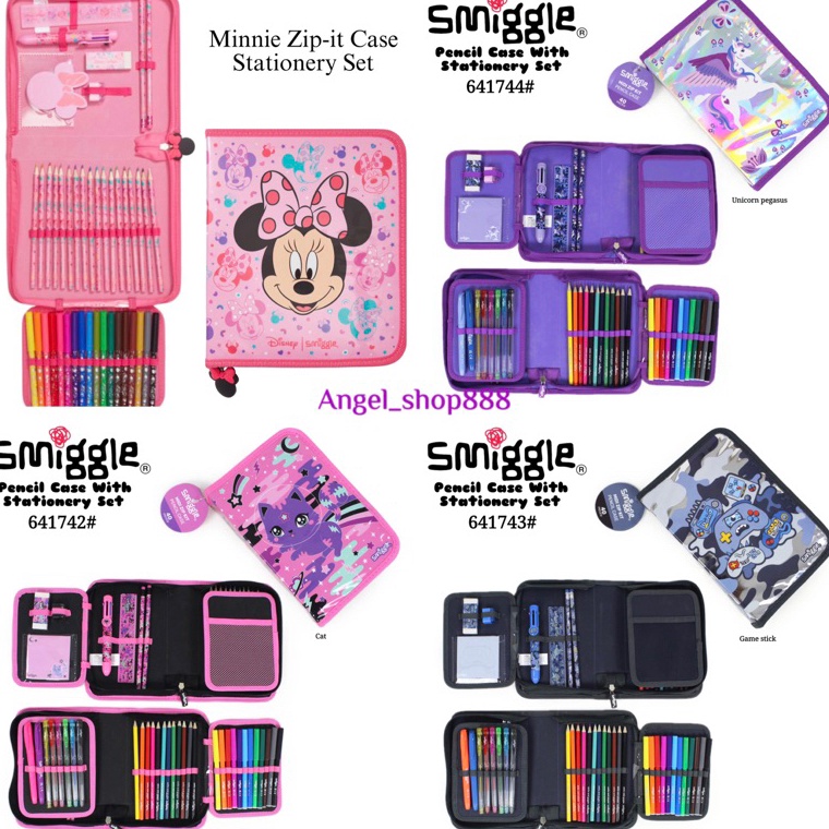 

KODE P65I SMIGGLE Midi Zip Kit Stationery Gift setpensil warna set