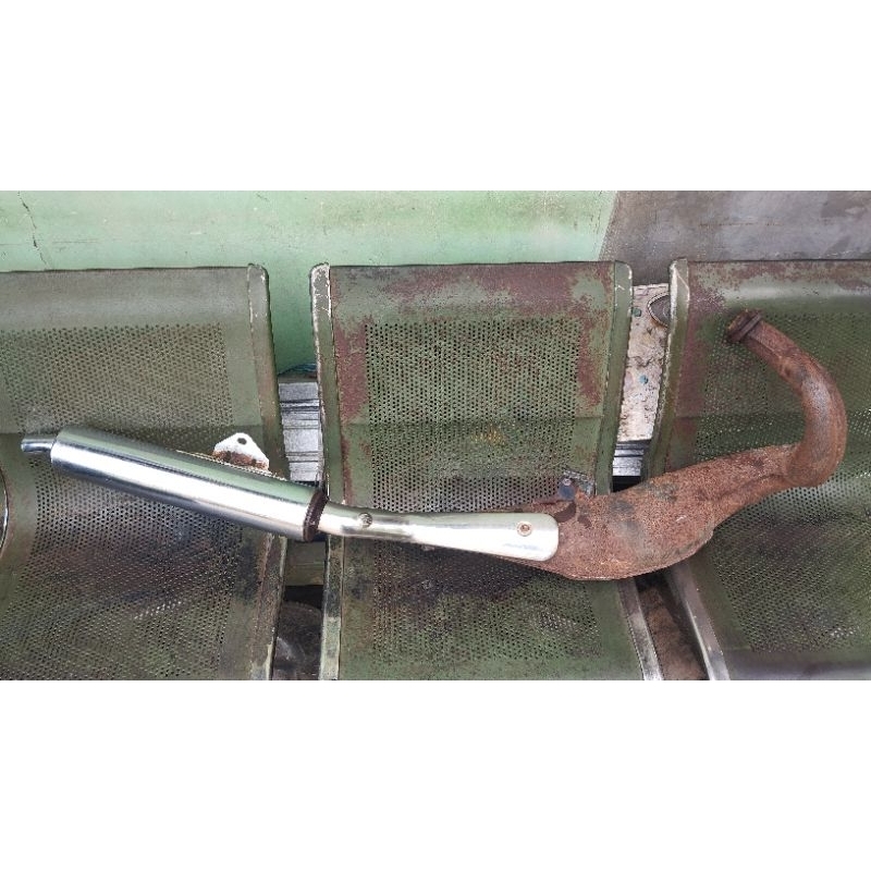 knalpot kawasaki ninja r ss original