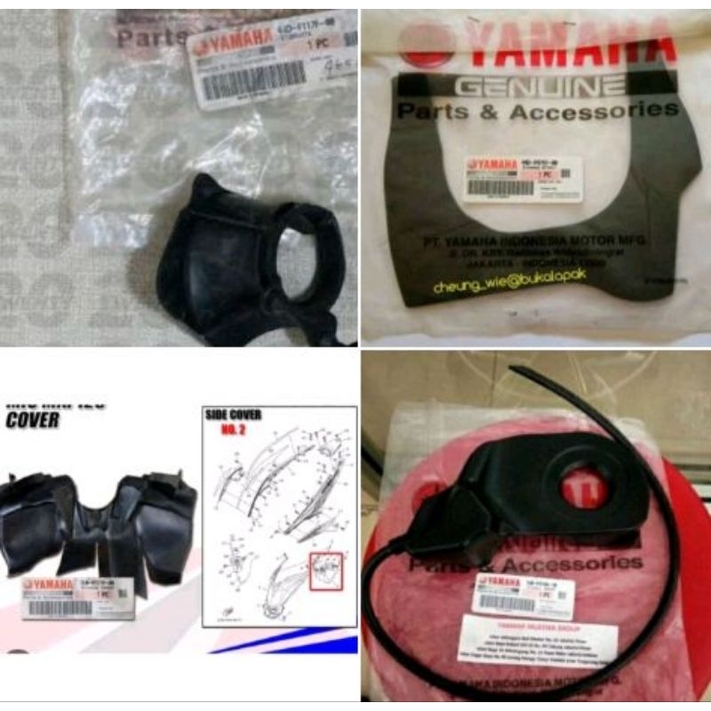 KARET COVER XEON KARBU XEON RC XEON GT ORIGINAL