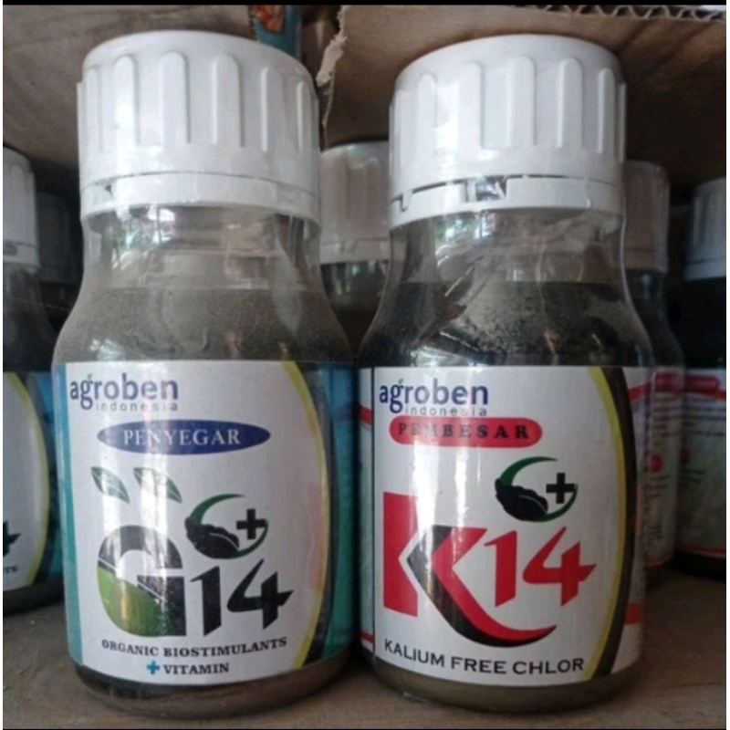 PAKET G14+K14 AGROBEN PAKET NUTRISI VITAMIN PEMBESAR UMBI BUAH