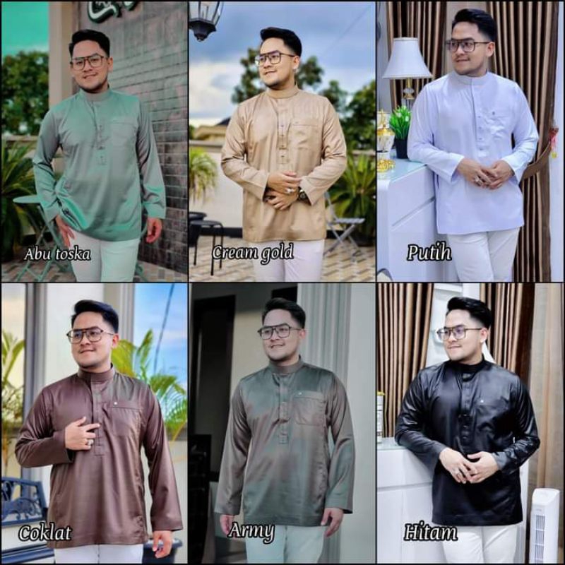 BAJU KOKO SAUDI SEMIGAMIS ABI ZIDNA