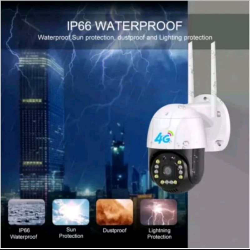 Camera CCTV App V380 Gunakan SimCard 4G CCTV Outdoor Waterproof