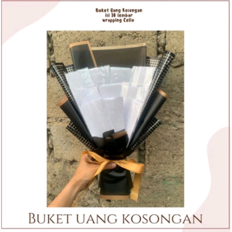 Buket Uang Kosongan Hadiah Wisuda Seminar Hari Guru Hari Ibu