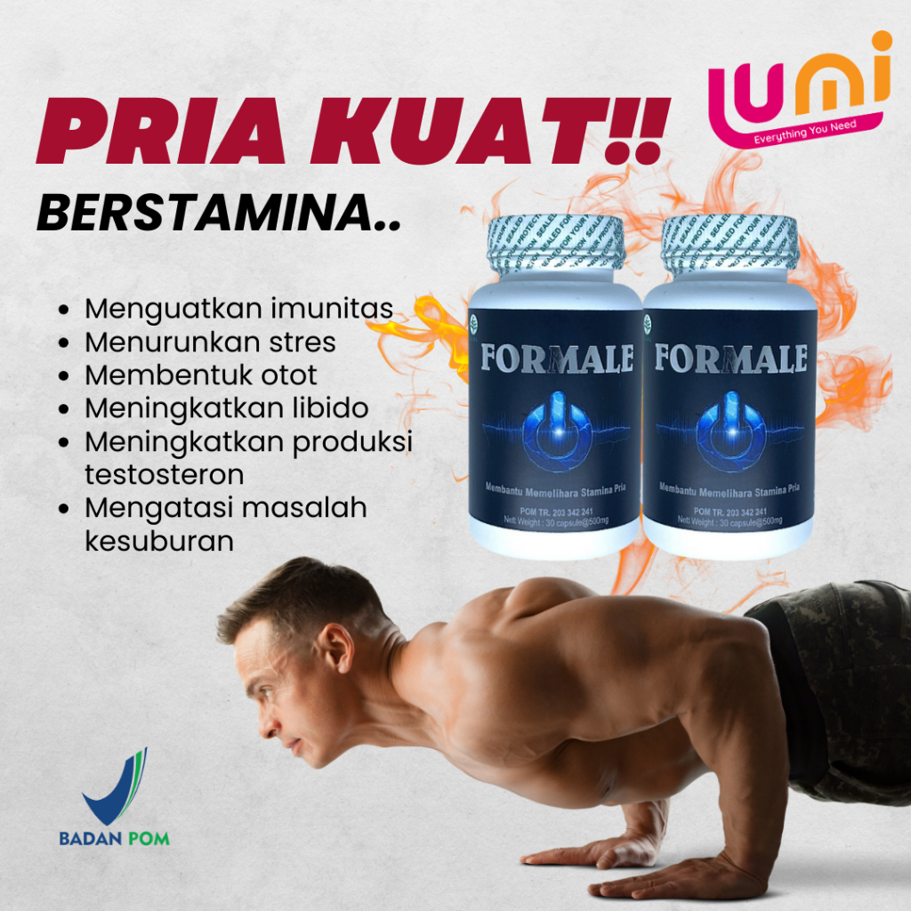 FORMALE OBAT KUAT PRIA  OBAT herbal berkualitas yang berkhasiat untuk meningkatkan stamina