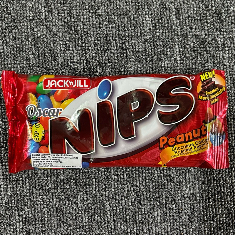 

NIPS Peanut Chocolate JacknJill 70g