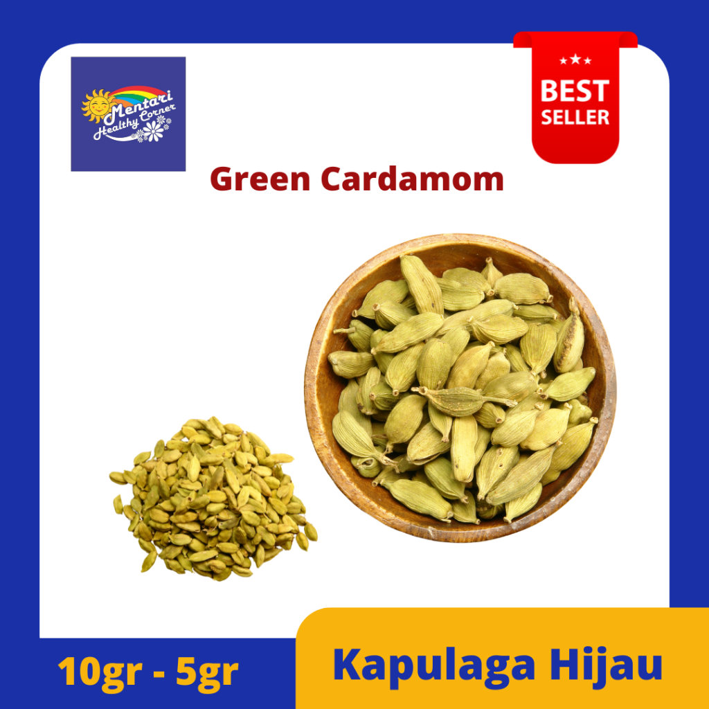 

Kapulaga Hijau / Cardamom / Kapulaga India