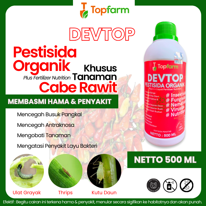 Obat Hama Tanaman Cabe Rawit / Pestisida Cabai Rawit / Insektisida Tanaman Cabe Rawit / Insektisida 