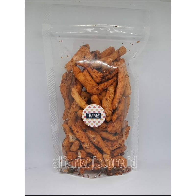 

Basreng Pedas Daun Jeruk / Bastik Pedas Daun Jeruk