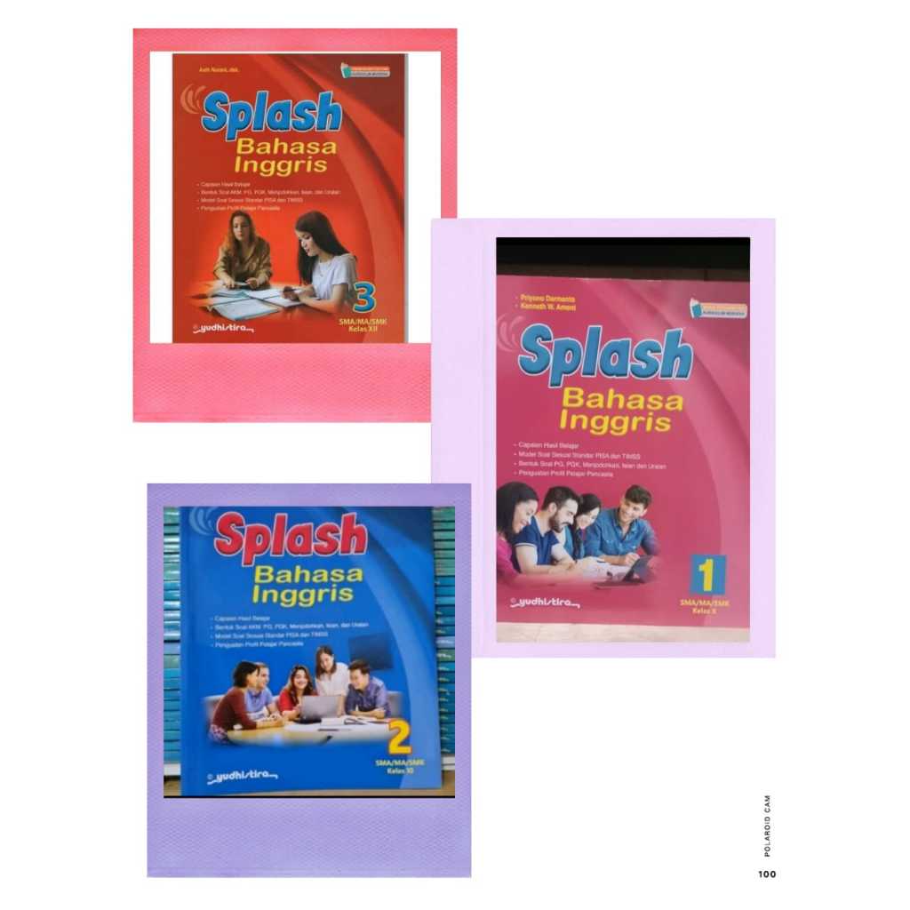 SPLASH BAHASA INGGRIS KELAS 10 11 12  SMA KURIKULUM MERDEKA YUDHISTIRA