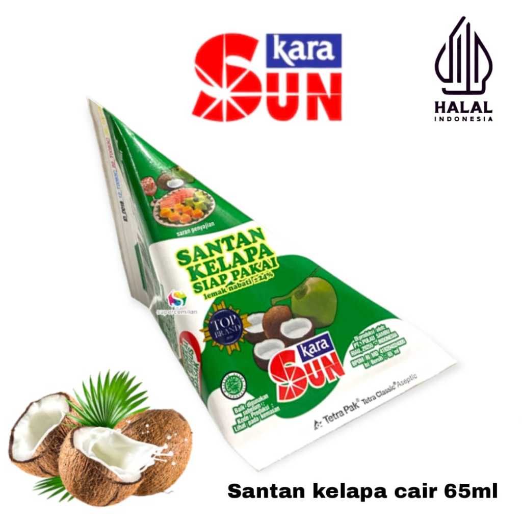 

Sunkara Santan Cair 65ml x 1pcs