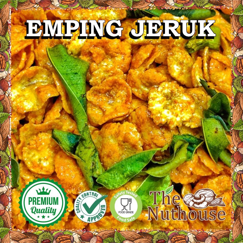 

Emping Thailand Daun Jeruk / Belinjo / Melinjo [Rasa: Manis / Pedas] [Ukuran 100gr / 250gr / 500gr / 1kg]