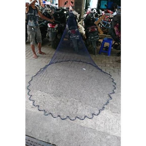 Jala lempar nilon 21 meter 7 feet ikan dan udang murah