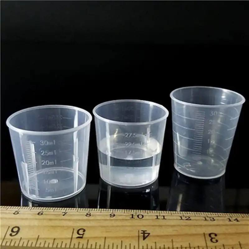 GT30 Gelas takar plastik 30 ml 15 ml bahan PP food grade measuring cup untuk obat syrup gula