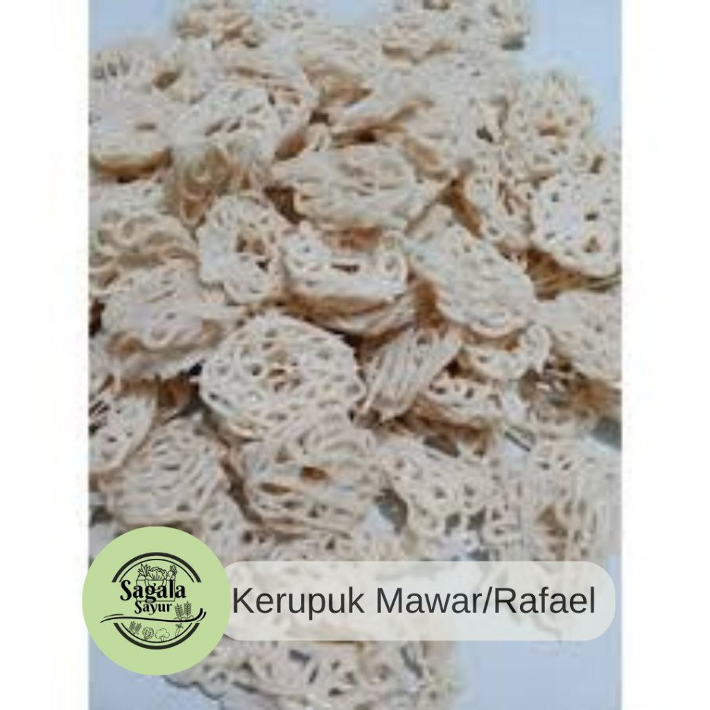 

kerupuk mawar / kerupuk rafael seblak