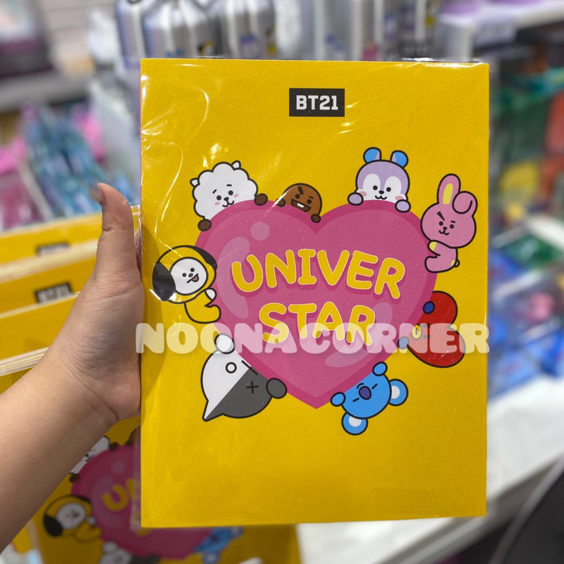 Miniso x BTS 🆕 Puzzle Sticker Book Universtar BT21 Collections