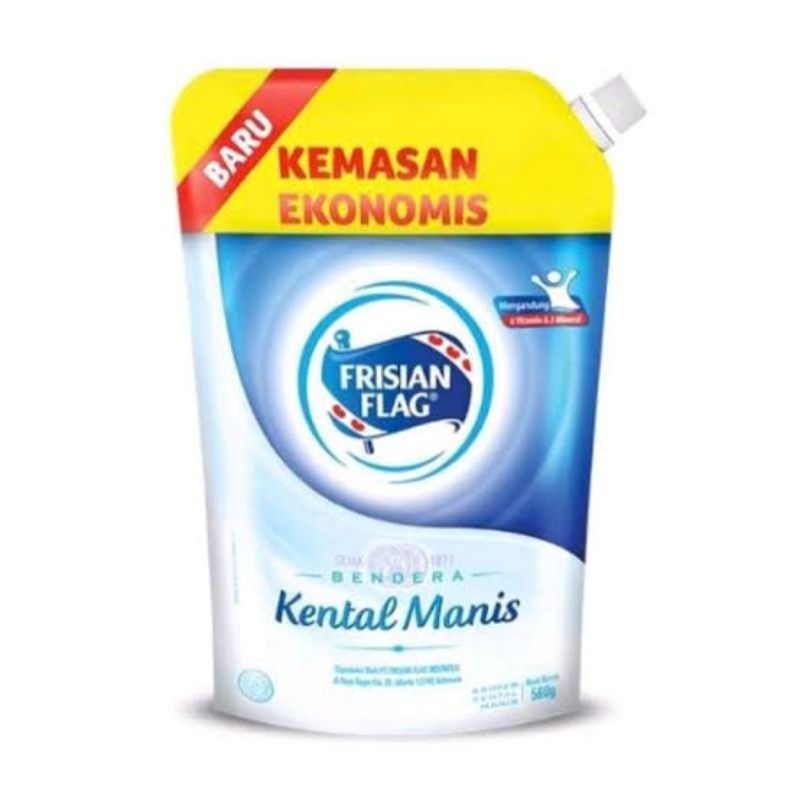 

Susu Frisian Flag | Kental Manis Putih | 545Gram