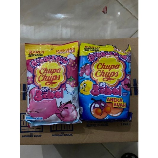 

NEW!!! Permen Big Babol Chupa Cups Permen Karet isi 40+5pcs