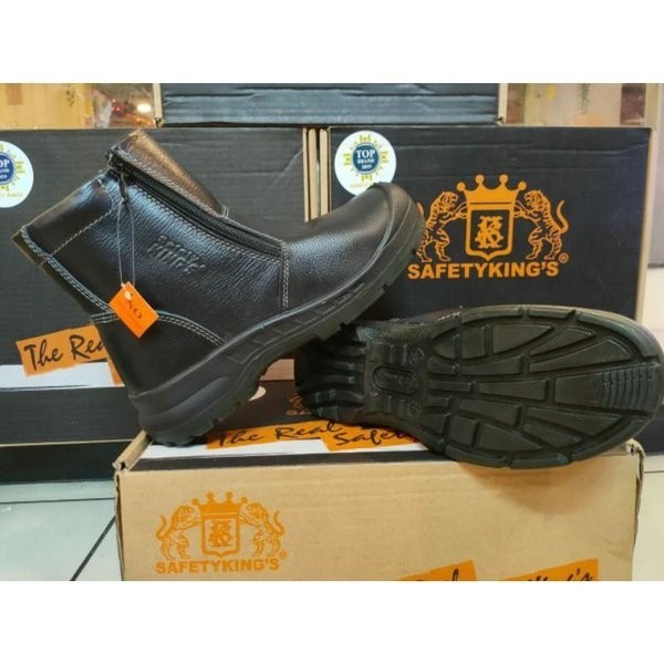 Sepatu safety "Safety king's" kwd806x hitam