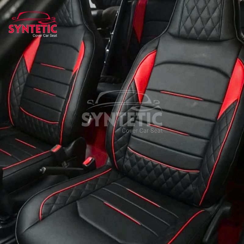 Cover Jok Mobil 2 Baris Jok [BAHAN MBtech] TEBAL