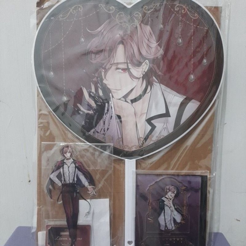 Cybird Ikemen Series [Acrylic Stand and HandFan Ikemen Villains Liam Evans]