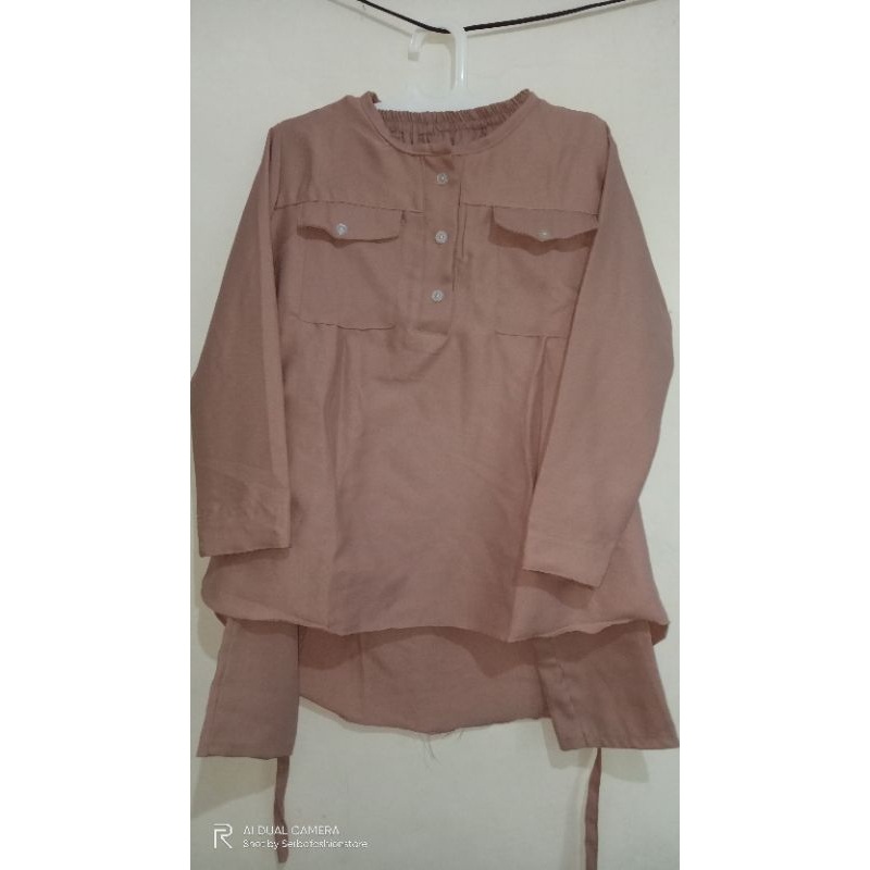one set blouse celana panjang