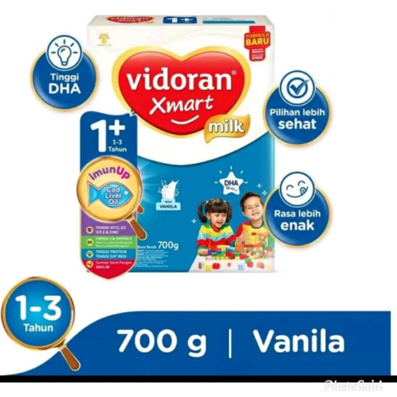 Vidoran Xmart 1+ Vanila 700gr Vidoran Xmart 1+ 700gr