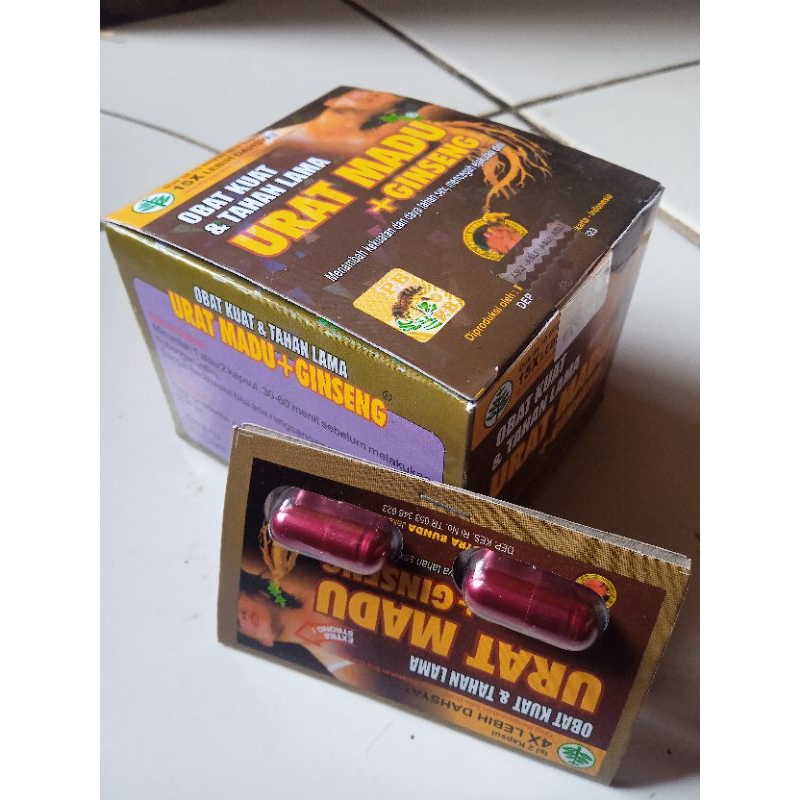 

uat madu hingseng