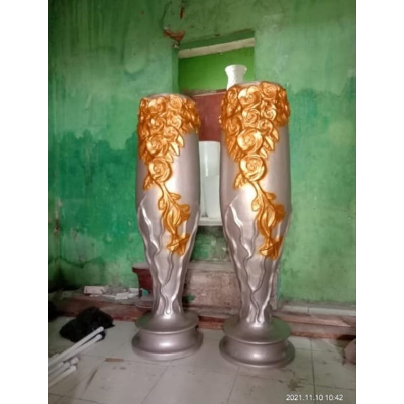pot fiber pelaminan