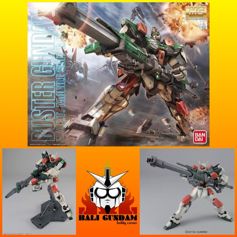 MG 1/100 GAT-X103 BUSTER GUNDAM Bali Gundam Hobby Corner Bandai Original